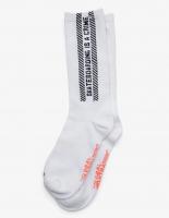 chaussettes skate blanches